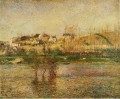 flood in pontoise 1882 Camille Pissarro scenery